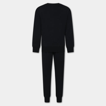 Set de pants MOSCHINO negro para niños y adolescentes